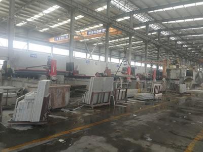 Wanli Stone Group purchased CNC granite cutting machine